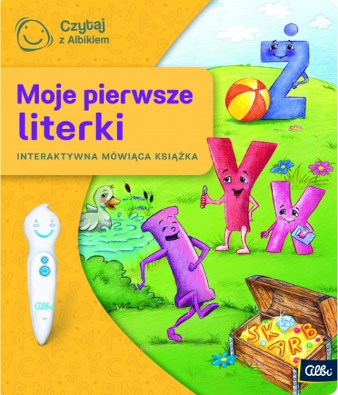 Czytaj Z Albikiem Moje Pierwsze Literki Interaktywna M Wi Ca Ksi Ka