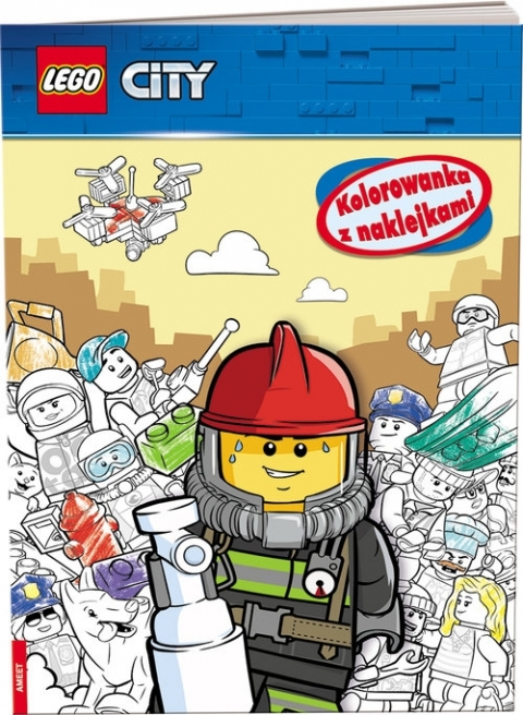 Lego City Kolorowanka Z Naklejkami Czytam Pl