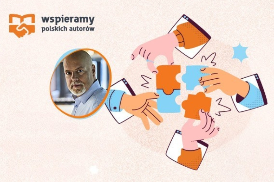 Poznaj bliżej Marka Krajewskiego w ramach akcji "Wspieramy polskich autorów"