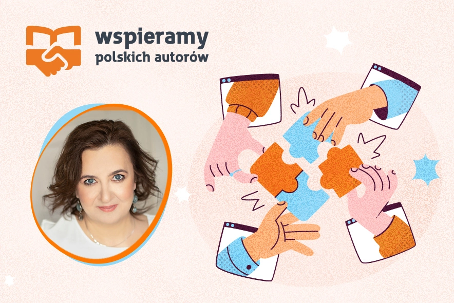 Poznaj bliżej Agnieszkę Krawczyk w ramach akcji "Wspieramy polskich autorów"