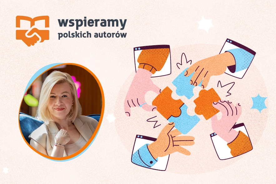 Poznaj bliżej Barbarę Wysoczańską w ramach akcji "Wspieramy polskich autorów"