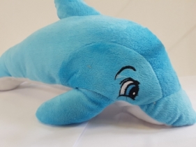 Delfin pluszowy niebieski