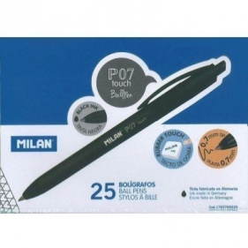 Długopis P07 Touch czarny (25szt) MILAN