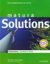 Matura Solutions Elementary Student's Book - Tim Falla