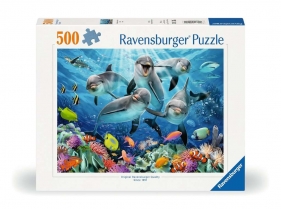 Ravensburger, Puzzle 500: Delfiny (12000200)