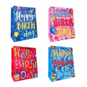 Torebka prezentowa urodzinowa S mix