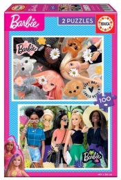 Puzzle 2x100 Barbie G3