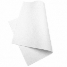 Filc dekoracyjny Folia Paper, 10 ark. - biały (FO 5204-00)