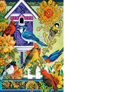 Puzzle 1000: The Backyard Gathering (C-104000)