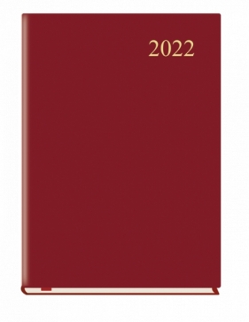 Kalendarz firmowy 2022, A5 - bordo