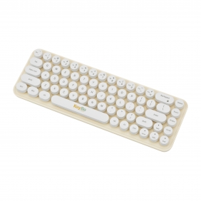 Klawiatura bezprzewodowa Keybe - Bean White