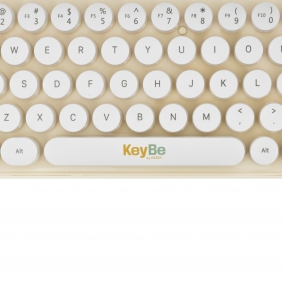Klawiatura bezprzewodowa Keybe - Bean White