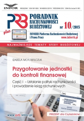 Przygotowanie jednostki do kontroli finansowej