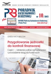 Przygotowanie jednostki do kontroli finansowej