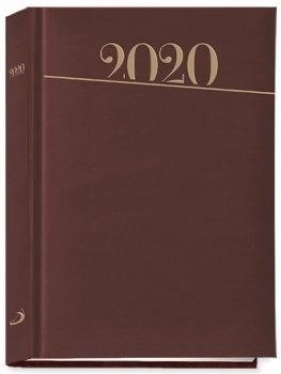 Terminarz 2020 A5 Standard bordowy