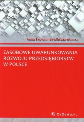 Zasobowe uwarunkowania rozwoju przedsiębiorstw w Polsce - <br />