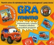 Gra memo Samochodzik + książka - <br />
