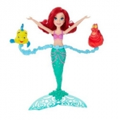 Disney Princess Pływająca Ariel ze zwierzakami (B5308)
