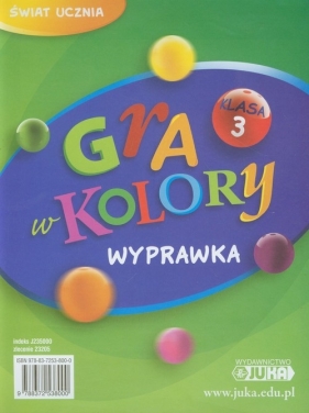 Gra w kolory 3 Wyprawka - Grodzka Katarzyna, Sokołowska Beata