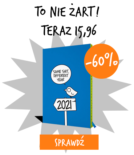 Wyprzedaż - kalendarz Ptaszek Staszek