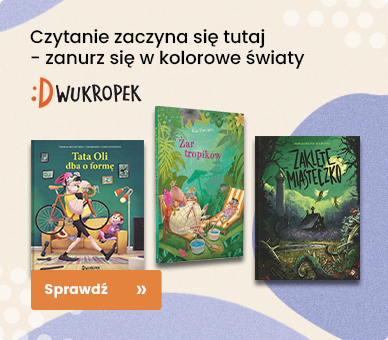 Dwukropek - czytanie zaczyna się tutaj - zanurz się w kolorowe światy