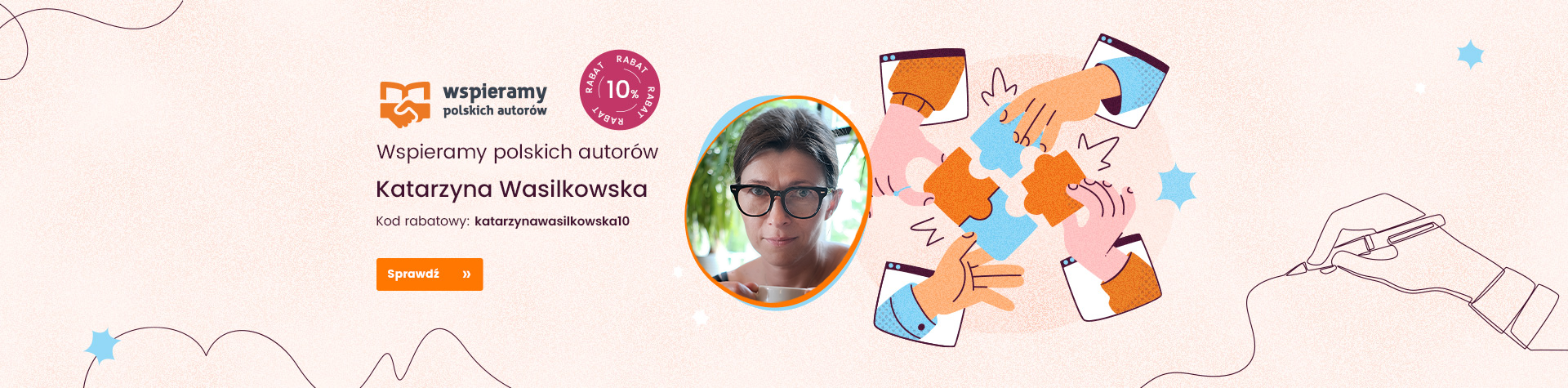 Wspieramy polskich autorów - Katarzyna Wasilkowska