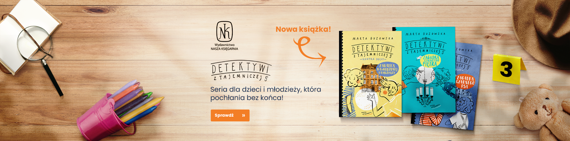 Nasz Księgarnia - Seria dla dzieci i młodzieży, która pochłania bez końca!