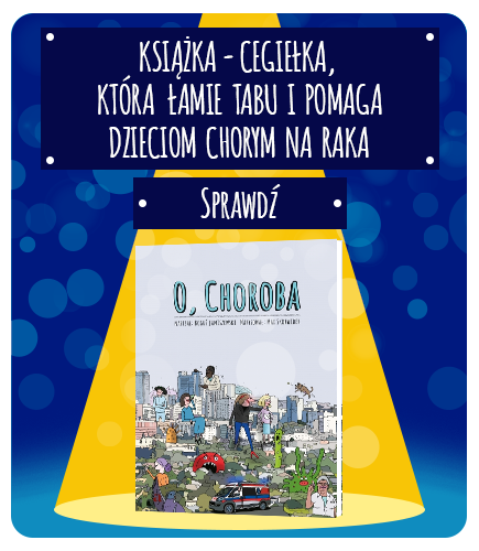 O choroba - książka cegiełka