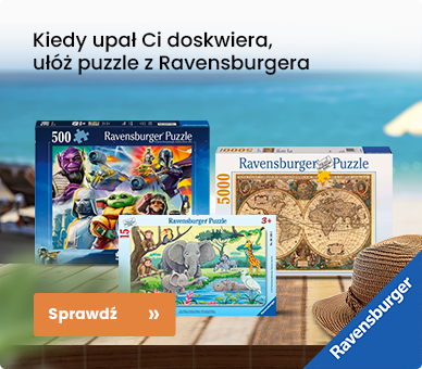 Kiedy upał Ci doskwiera, ułóż puzzle z Ravensburgera