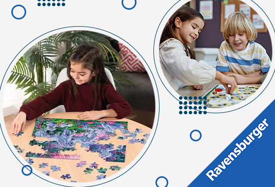 Graj i układaj w supercenach z firmą Ravensburger