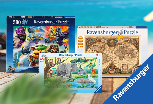 Kiedy upał Ci doskwiera, ułóż puzzle z Ravensburgera