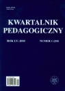 Kwartalnik Pedagogiczny nr 1 /2010