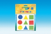 Crayola Naklejki kształty Mini Kids