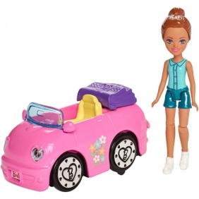 Barbie Myjnia samochodowa zestaw + Lalka (FHV91)