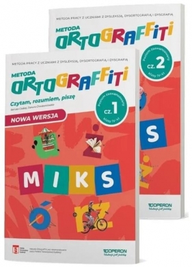 Ortograffiti Miks zaawansowany cz.1-2 kl.4-6 - Renata Czabaj, Danuta Chwastniewska, Aleksandra P