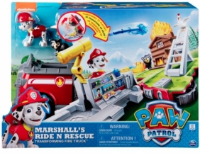 Psi Patrol: Transformujący pojazd strażacki z figurką Marshall'a (6037883)