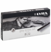 Pastele Lyra grey tones set - 12 odcieni szarości (L5641122)