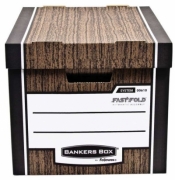 Pudło archiwizacyjne Fellowes Woodgrain A4 - brązowy 325 mm x 258 mm x 385 mm (0061001)
