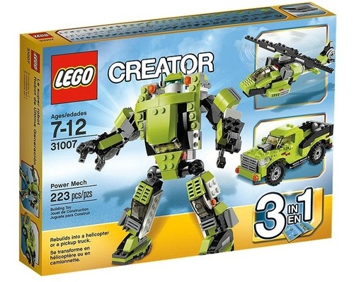 Lego Creator Super robot 3w1
	 (31007)
