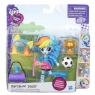 MLP mini lalki Equestria Girl z akcesoriami Rainbow Dash