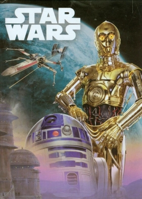 Brulion A5 Star Wars w kratkę 96 kartek Droidy - <br />
