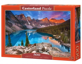 Puzzle Sunrise at Moraine Lake, Canada 500 (B-53001)
