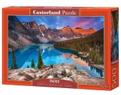 Puzzle Sunrise at Moraine Lake, Canada 500 (B-53001)