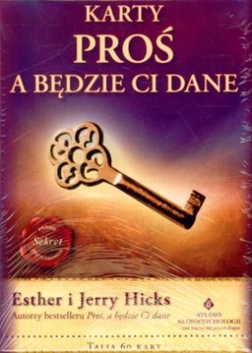 Proś a będzie Ci dane Karty - Hicks Esther, Hicks Jerry<br />