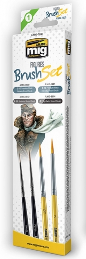 Ammo, Pędzle 4 szt.