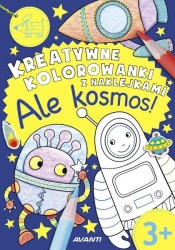 Kreatywne kolorowanki z naklejkami Ale kosmos