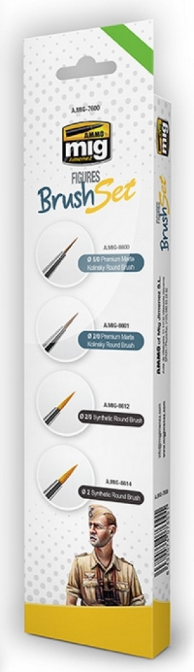 Ammo, Pędzle 4 szt.