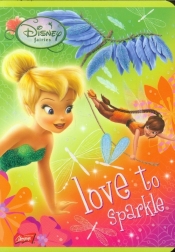 Zeszyt A5 Disney Wróżki w kratkę 16 kartek Love to sparkle