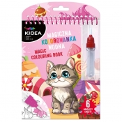 Magiczna kolorowanka wodna - Kotki + pisak wielorazowy