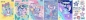 Wkłady do segregatora A5/13K Stitch 3 mix